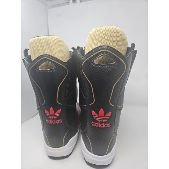 ADIDAS SNOWBPARDING BOOT D69147 | BLACK/COLLEGIATE RED/GOLD MENS 13 - Picture 5 of 7